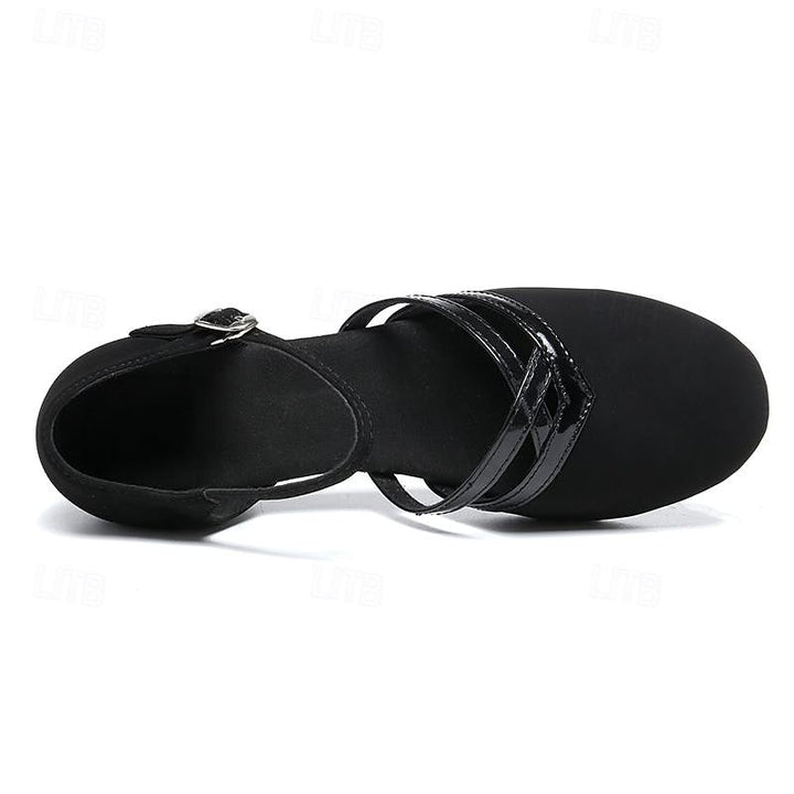 Lune London | Modern Dance Shoes for Women - Black - High-Quality Suede