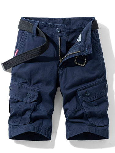 Amarae | Relaxed model men's shorts with button pockets