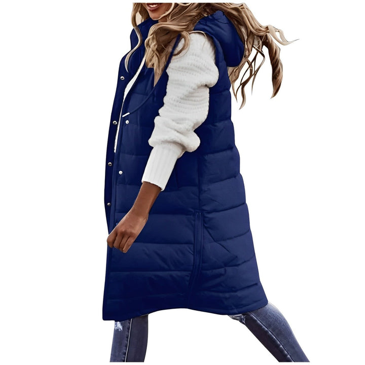 Lune London | Longer Sleeveless Padded Coat