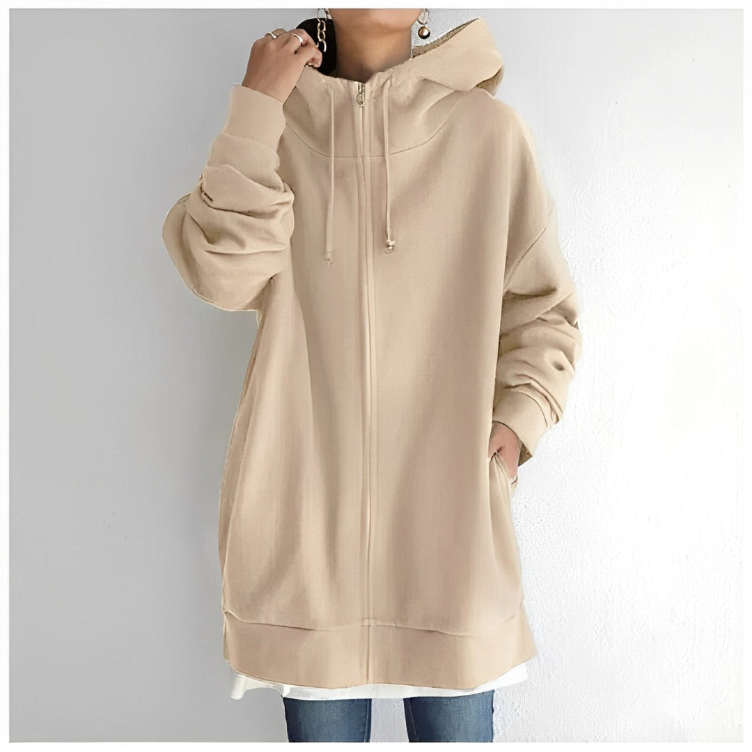Lune London | Fleece Hoodie with Zipper