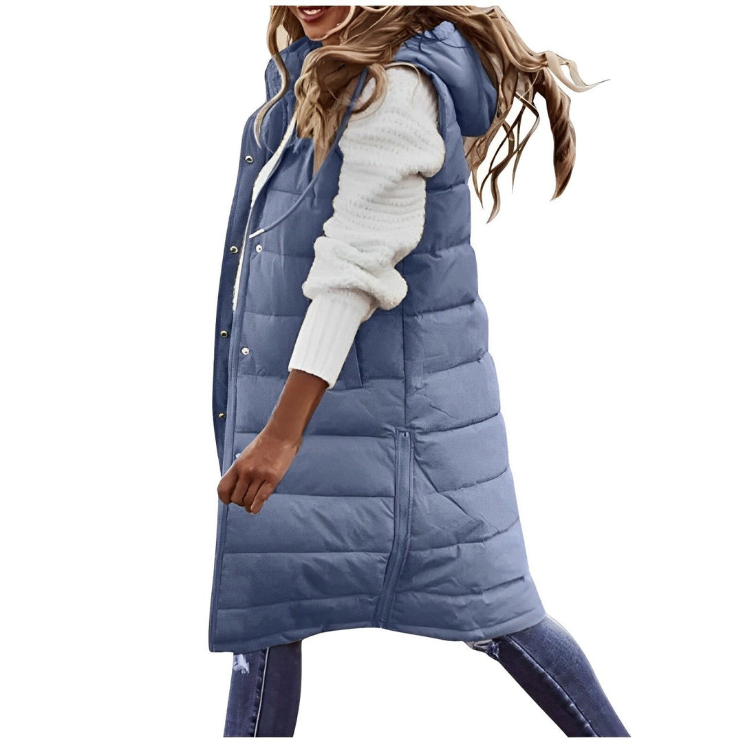 Lune London | Longer Sleeveless Padded Coat