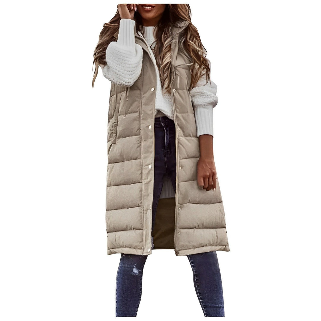 Lune London | Longer Sleeveless Padded Coat