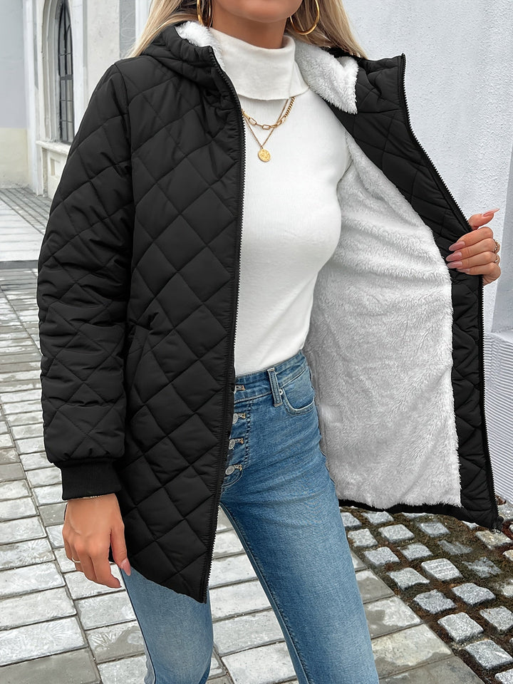 Amarae | Padded Puffy Jacket with Zipper