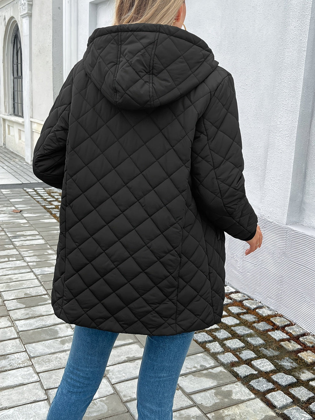 Amarae | Padded Puffy Jacket with Zipper