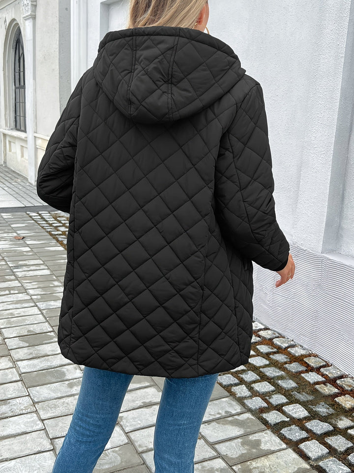 Amarae | Padded Puffy Jacket with Zipper