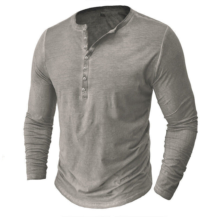 Lune London | Henley Shirt for Men with Long Sleeves