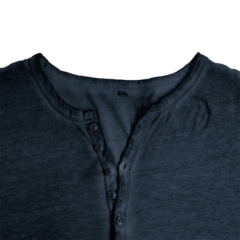 Lune London | Henley Shirt for Men with Long Sleeves