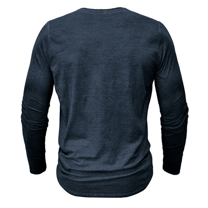 Lune London | Henley Shirt for Men with Long Sleeves