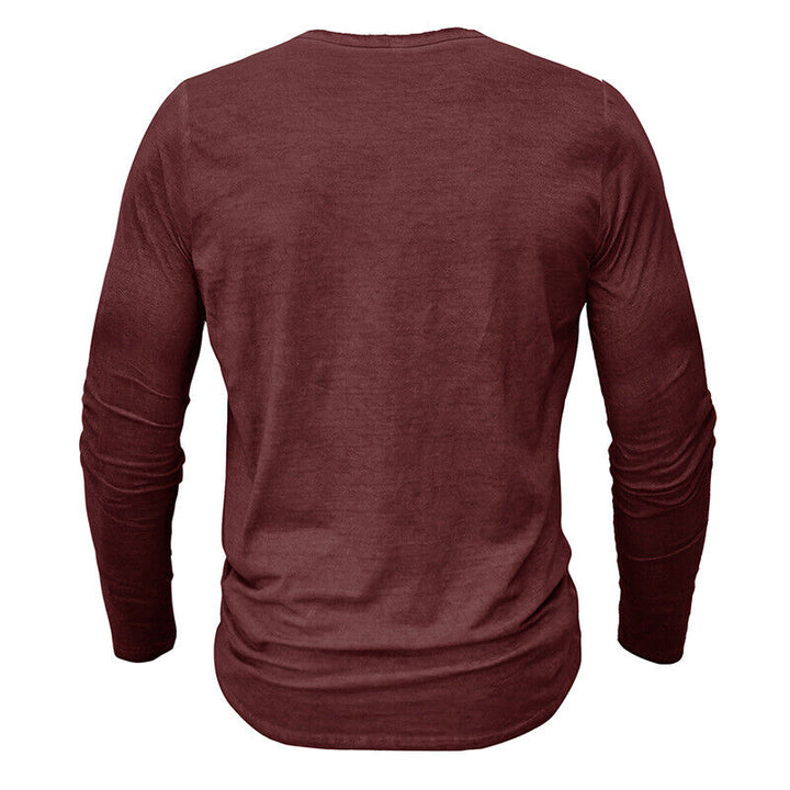 Lune London | Henley Shirt for Men with Long Sleeves