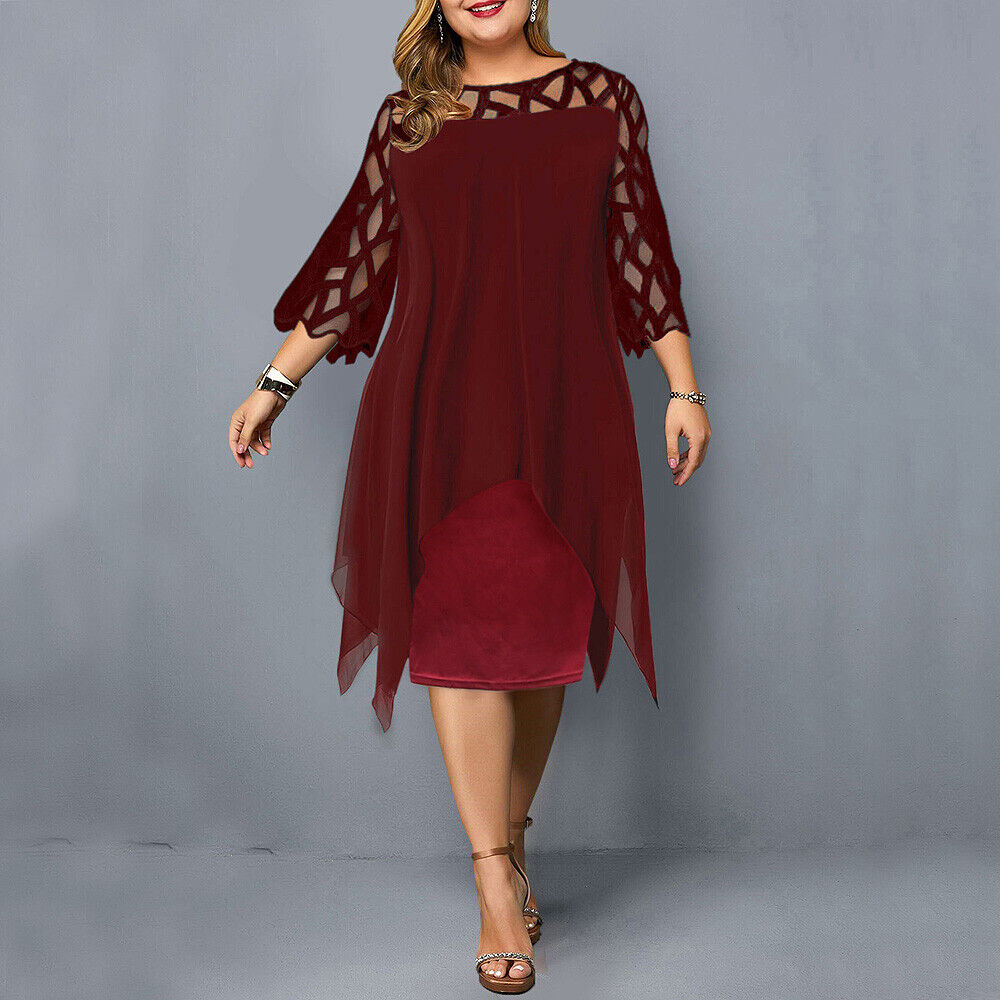 Lune London | Midi Dress In Plus Size for Fashionable Looks