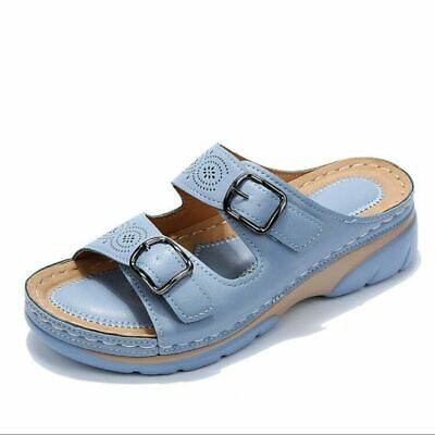 Amarae | Orthopedic Adjustable Sandals - Breathable Synthetic Leather - with Triple Foot Support