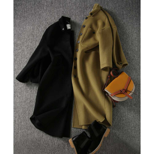 Lune London | Coat - Long elegant silhouette - Wide lapel - Comfortable casual fit