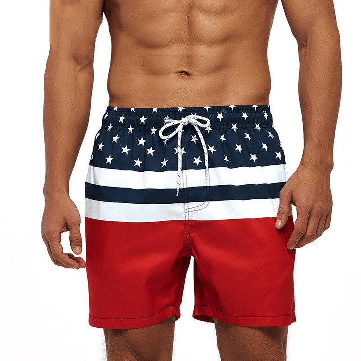 Lune London | Men's Swim Trunks Graphic Print