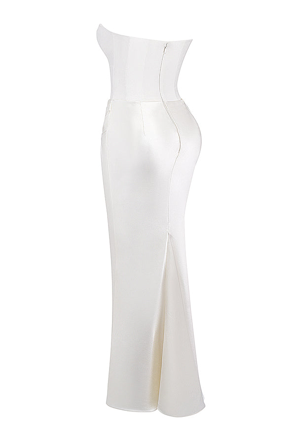 Lune London | Elegant Strapless Corset Dress