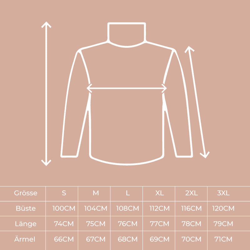 Lune London | Turtleneck sweater - Relaxed fit - Soft fabric with warmth factor - Cozy & versatile combination