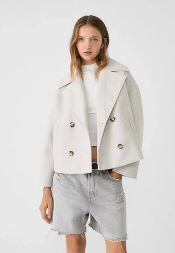 Amarae | Jacket Short Double-Breasted Stylish Outerwear