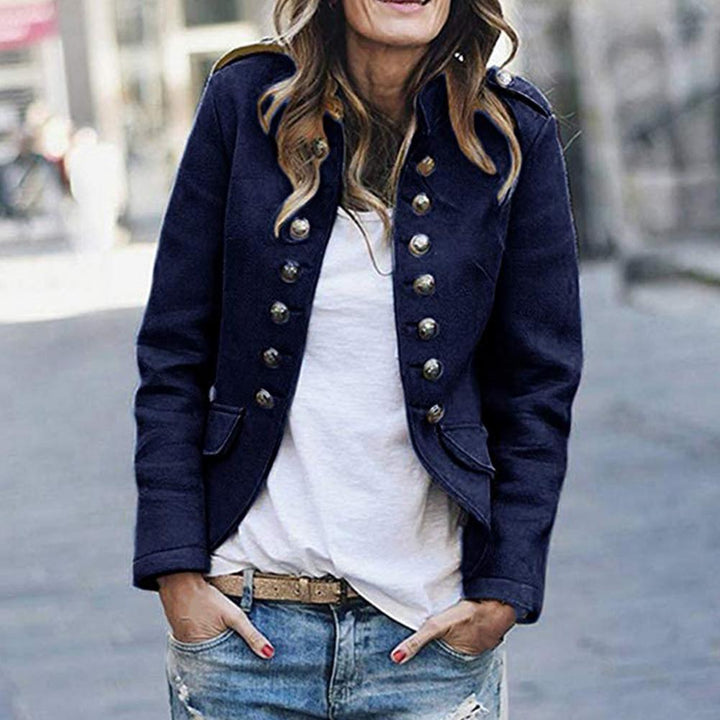 Lune London | Women's blazer with stand-up collar