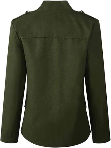 Amarae | Women's blazer with stand-up collar