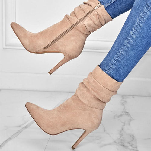 Amarae | Elegant Ankle Boots with High Heel