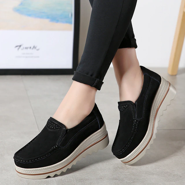 Chic und Stil | Orthopedic Leather Shoes for Women