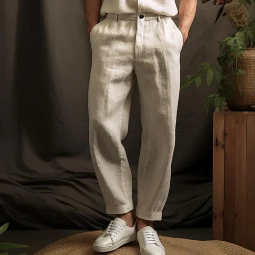 Amarae | Linen trousers men Light and Breathable
