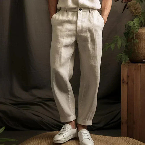 Chic Und Stil | Casual Men's Linen Pants for Summer