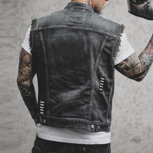 Amarae | Denim Vest for Men Casual Versatile & Comfortable