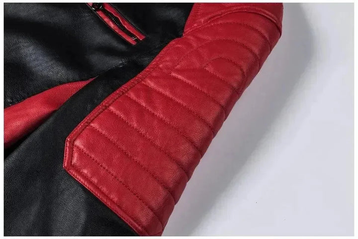Lune London | Stylish Slim-Fit Men's Leather Biker Jacket