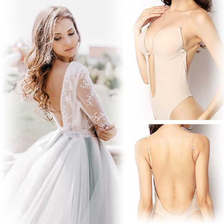 Lune London | Backless Bodysuit Bra for Invisible Support for Women