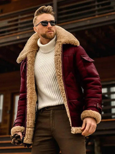 Amarae | Thick Fur Men's Winter Jacket