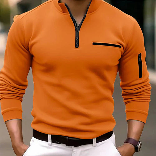 Amarae | Men's Polo with Zipper