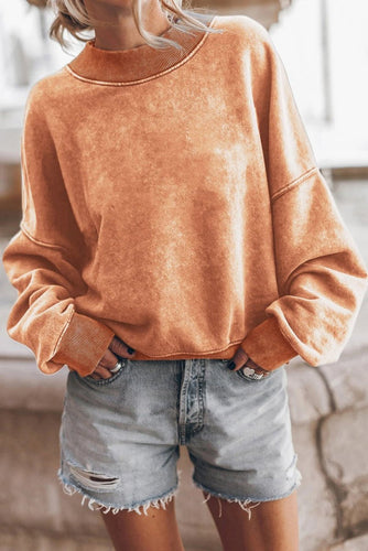 Chic und Stil | Washed sweater for women