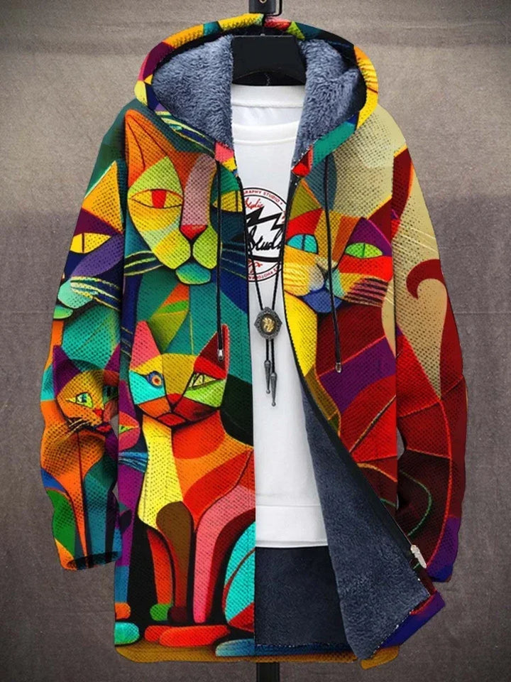 Lune London | Trendy Women's Jacket with Artistic Print