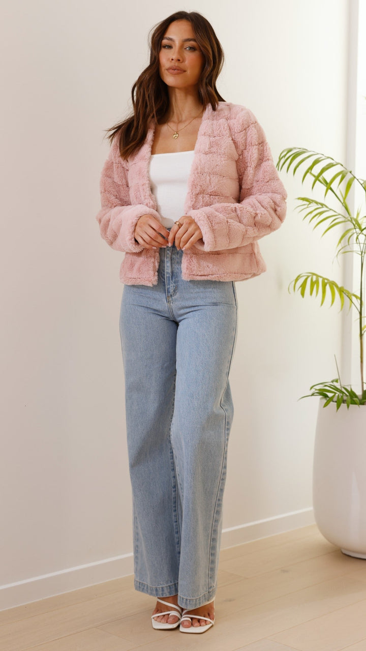 Lune London | Short Jacket - Structured Fit - Quilted Design - Open Front