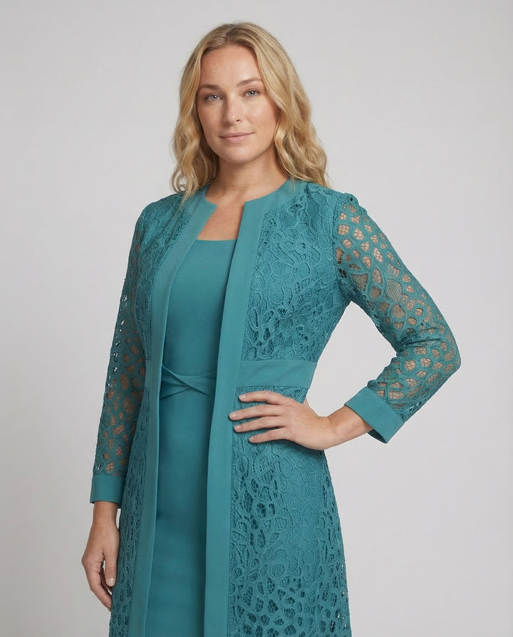 Women’s Lace Two-Piece Set with Vest & Elegant Design | Lune London