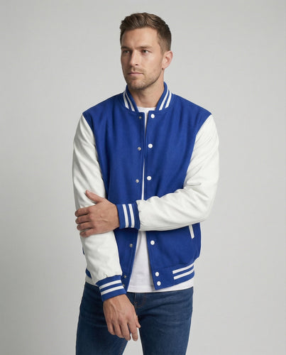 Sporty College Jacket Men