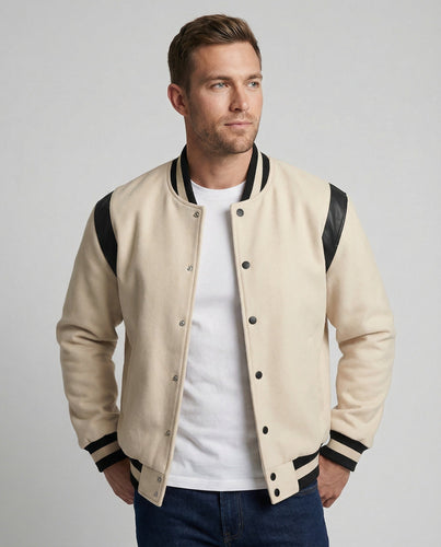 Men's stylish sweatshirt jacket in sporty look