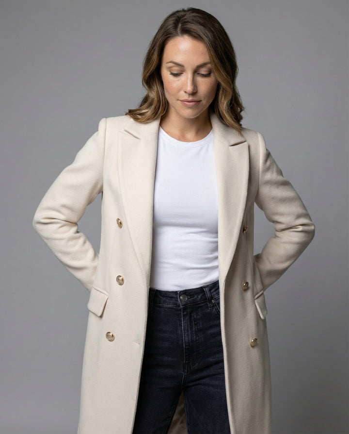Women’s Double-Breasted with Winter Sleeves | Lune London