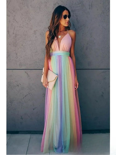 Amarae | Women's Swing Dress with V-Neck Elegant, Swinging & Comfortable