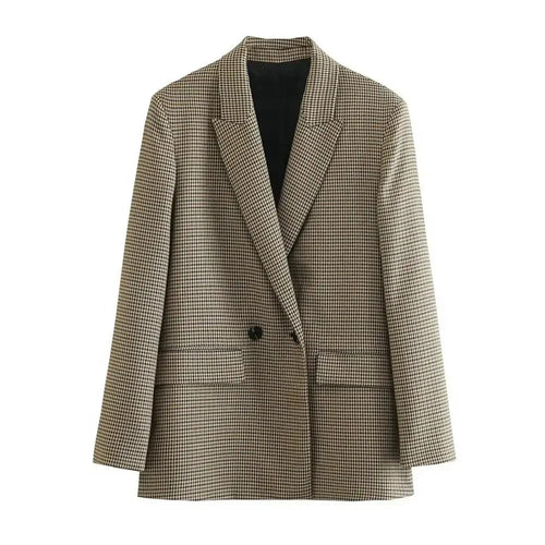 Amarae | Checked blazer for women
