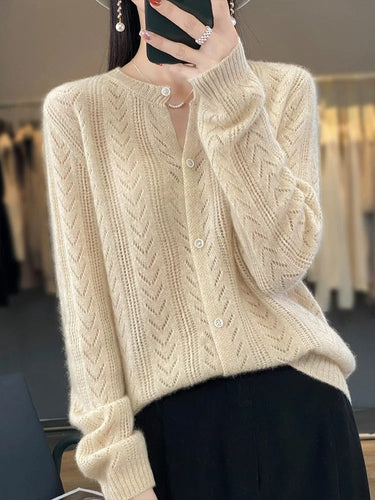 Amarae | 100% Wool Cardigan