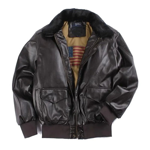 Amarae | Leather Winter Jacket for Men