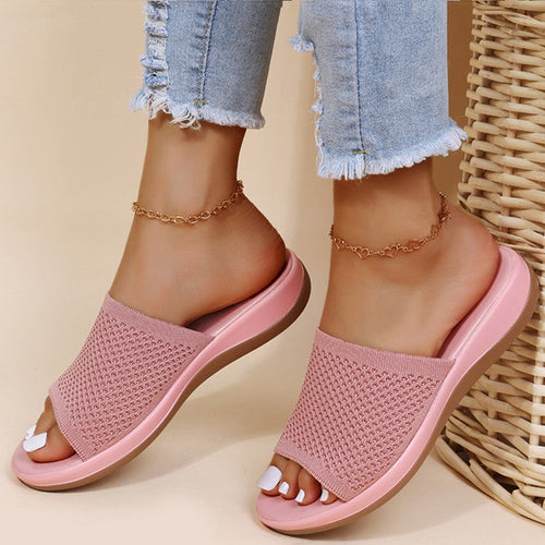 Amarae | Women's Mesh Comfort Slippers Soft Supportive Breathable