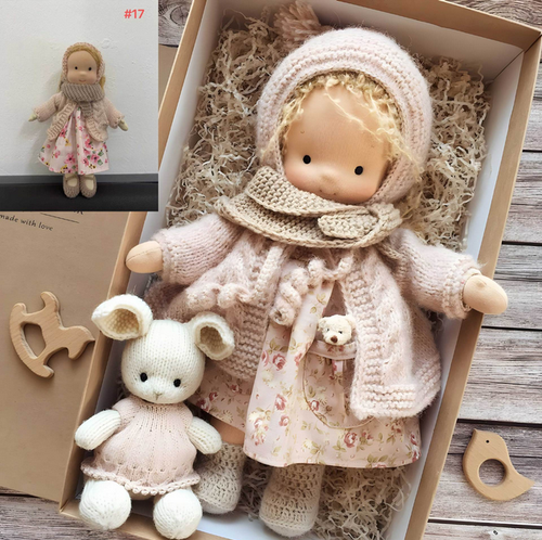 Amarae | Sweet handmade Waldorf doll