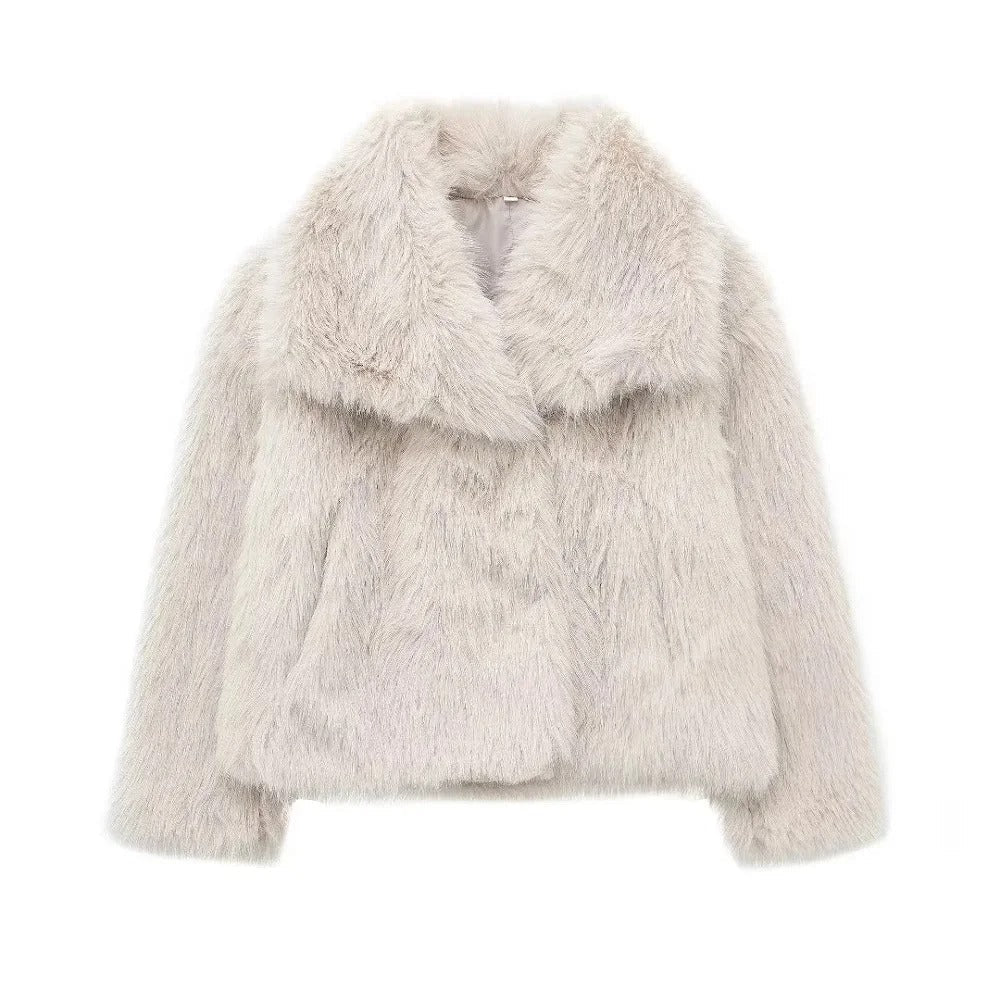 Lune London | Warm Faux Fur Coat for Women