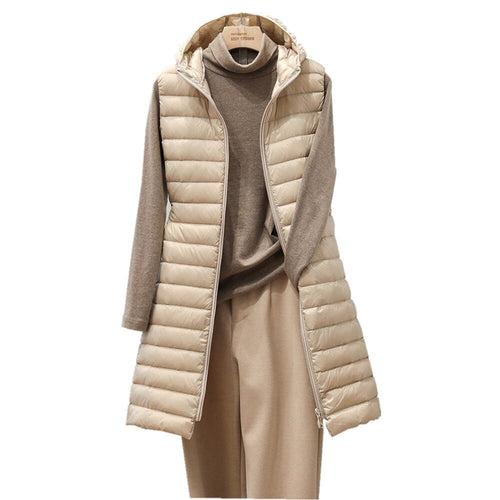 Amarae | Longer Bodywarmer Comfortable, Elegant, Longer Padded Jacket