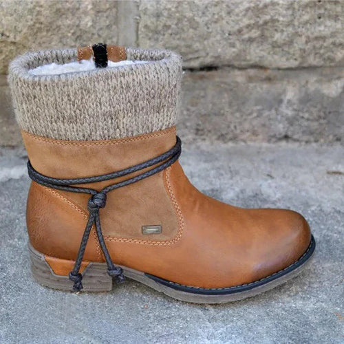 Amarae | Leather Autumn Ankle Boots