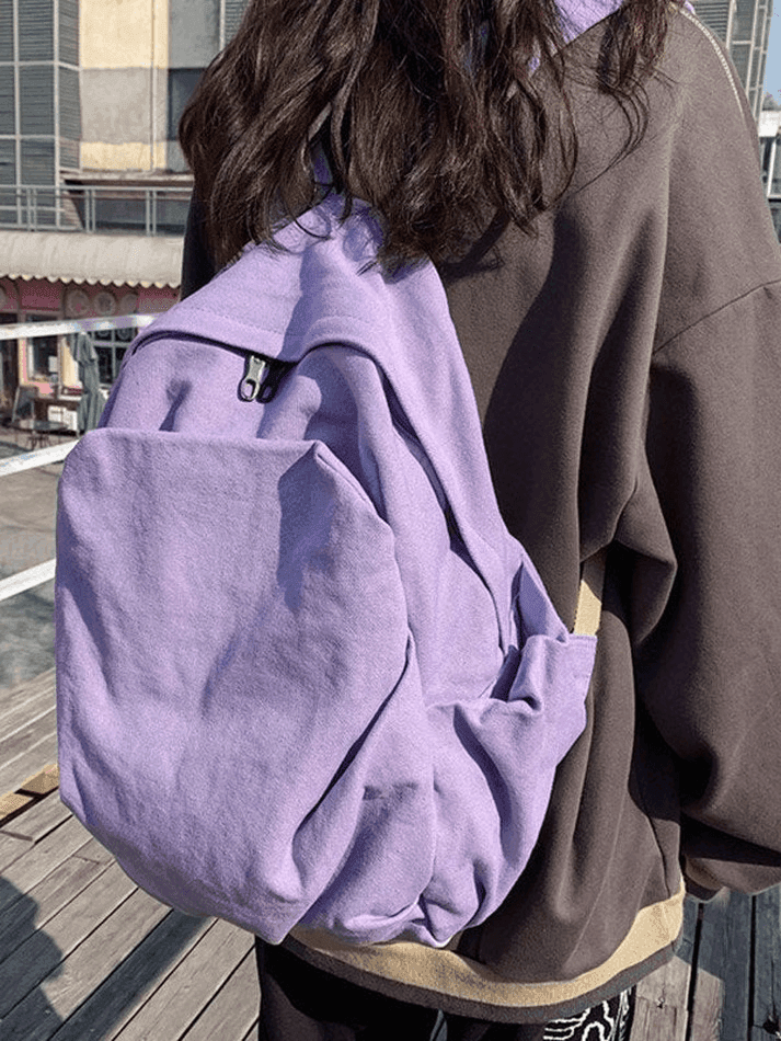 Amarae | Vintage Wash College School Backpack