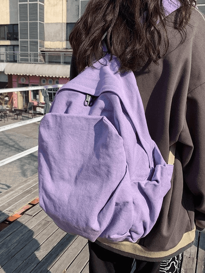 Amarae | Vintage Wash College School Backpack