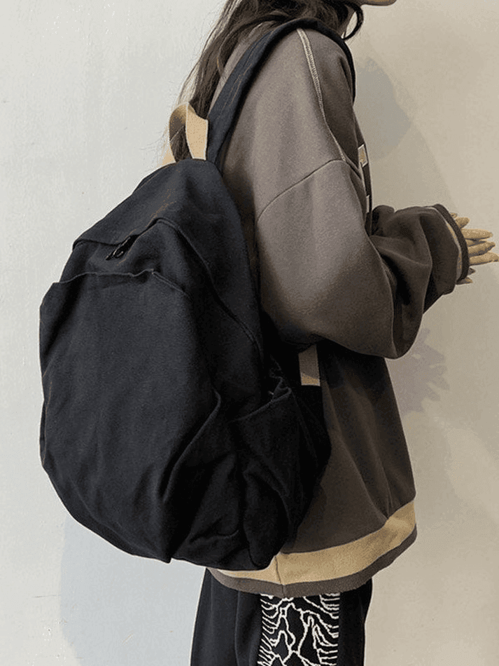 Amarae | Vintage Wash College School Backpack